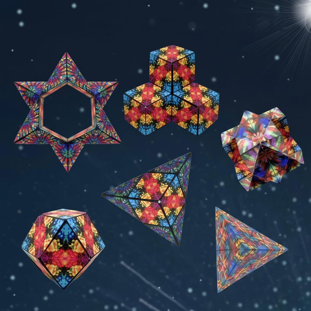 Головоломка 3D Магнітний куб Magic Cube, іграшка антистрес