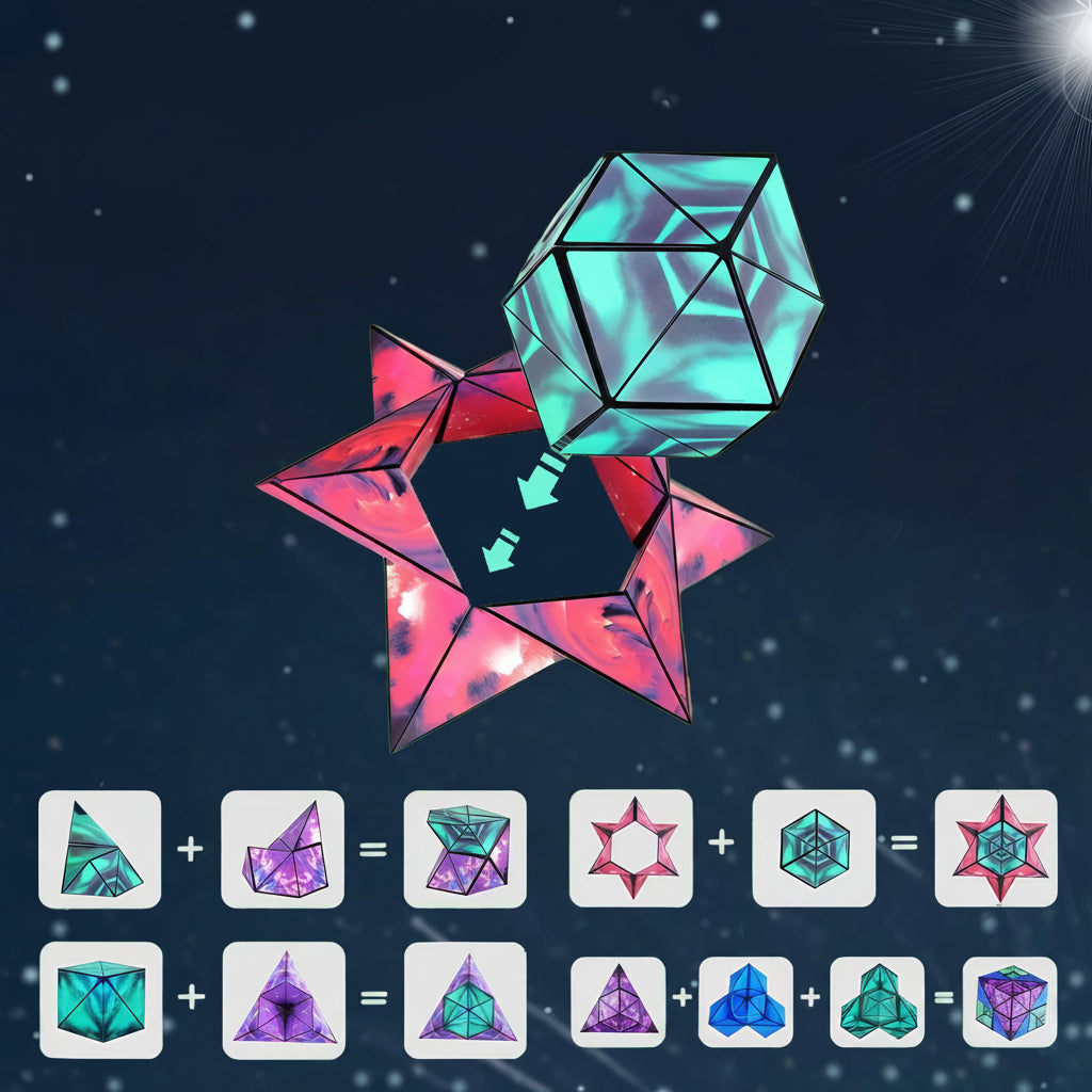 Головоломка 3D Магнітний куб Magic Cube, іграшка антистрес