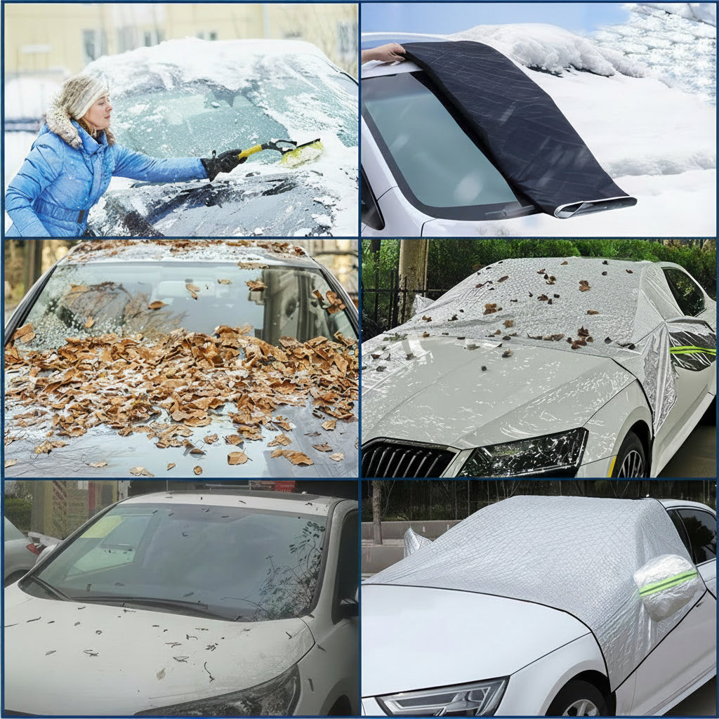 Автомобільний чохол для захисту від снігу, дощу і сонця (235x140 см)