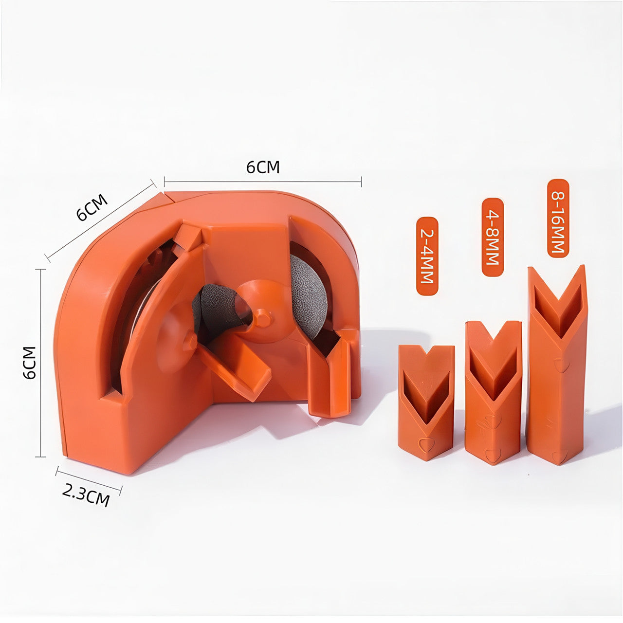 Насадка для заточування свердел (2 - 16 мм) на дриль-шуруповерт